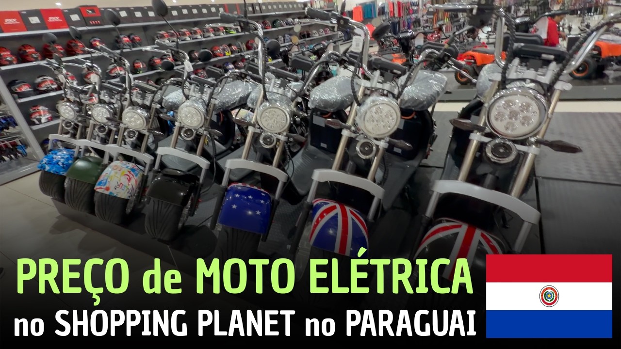 Pre&ccedil;o de MOTO EL&Eacute;TRICA no SHOPPING PLANET OUTLET em PEDRO JUAN CABALLERO Paraguai