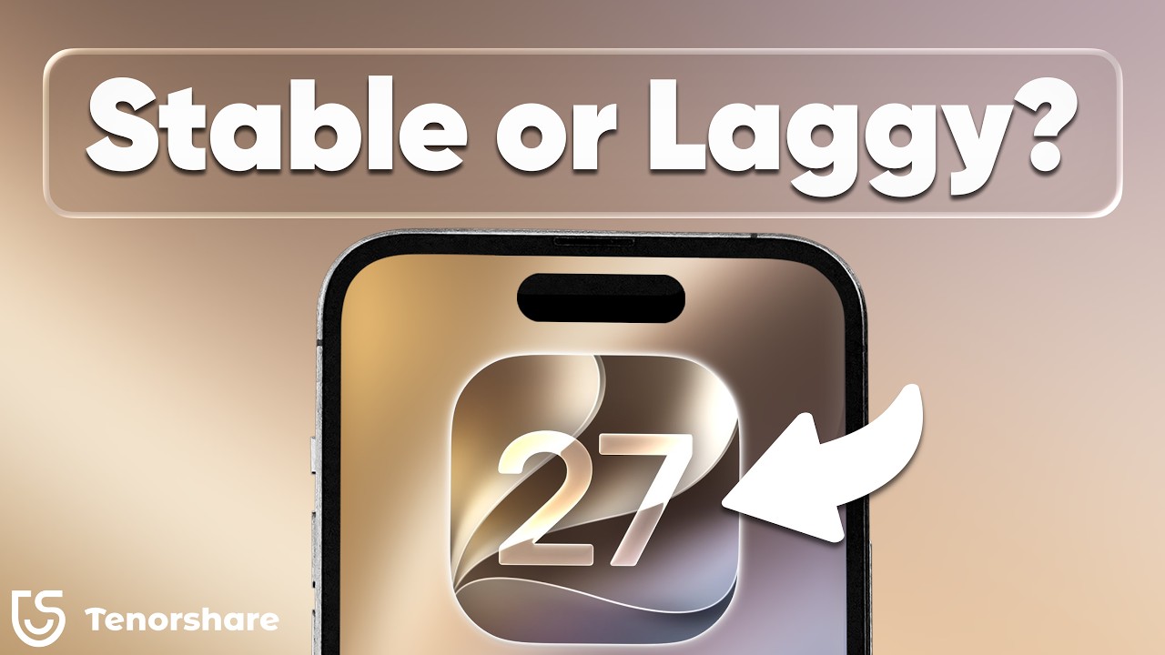 iOS 27 Laggy? How Stable Is iOS 27 on iPhone? | Real Stability Test!
