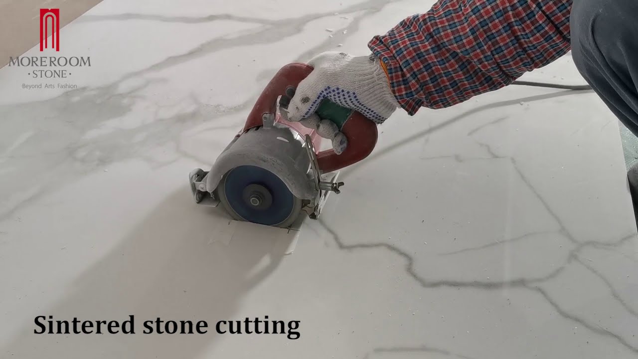 Moreroom sintered stone | Hole cutting