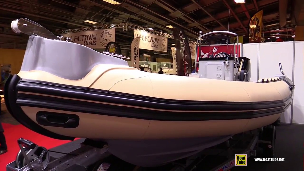 2017 Narwhal Inflatable Craft HD 670 Fisher - Walkaround - 2016 Salon Nautique Paris