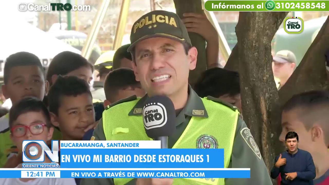 Mi barrio desde la localidad de Estoraques en Bucaramanga