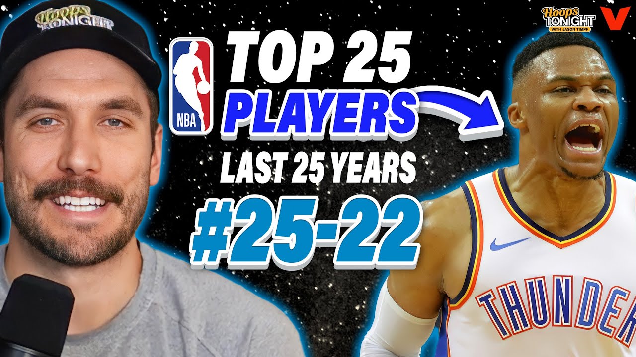Top 25 Players of Last 25 Years: How Russell Westbrook & James Harden changed NBA | Hoops Tonight