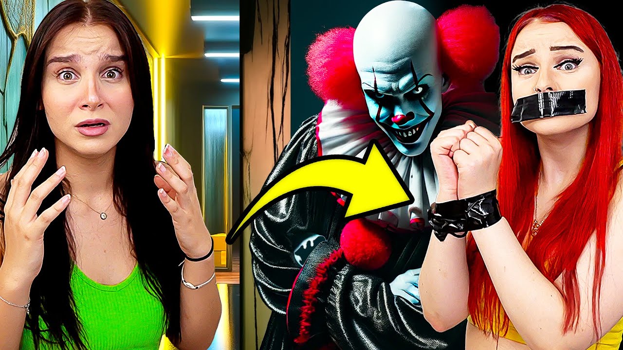 HORROR CLOWN entführt meine Schwester ! 😫🚨(Teil 1) - Celina