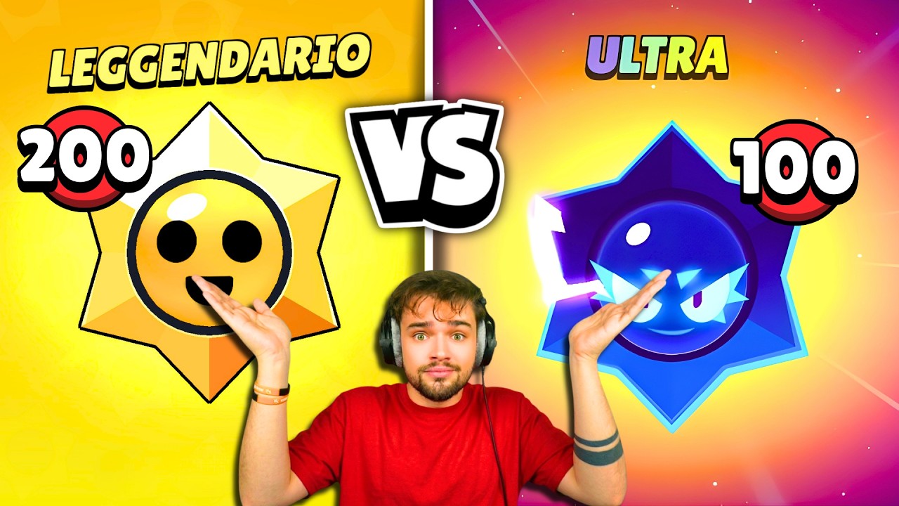 LEGGENDARIO vs ULTRA! 200 STARR vs 100 CHAOS DROP!! 🔥 BRAWL STARS
