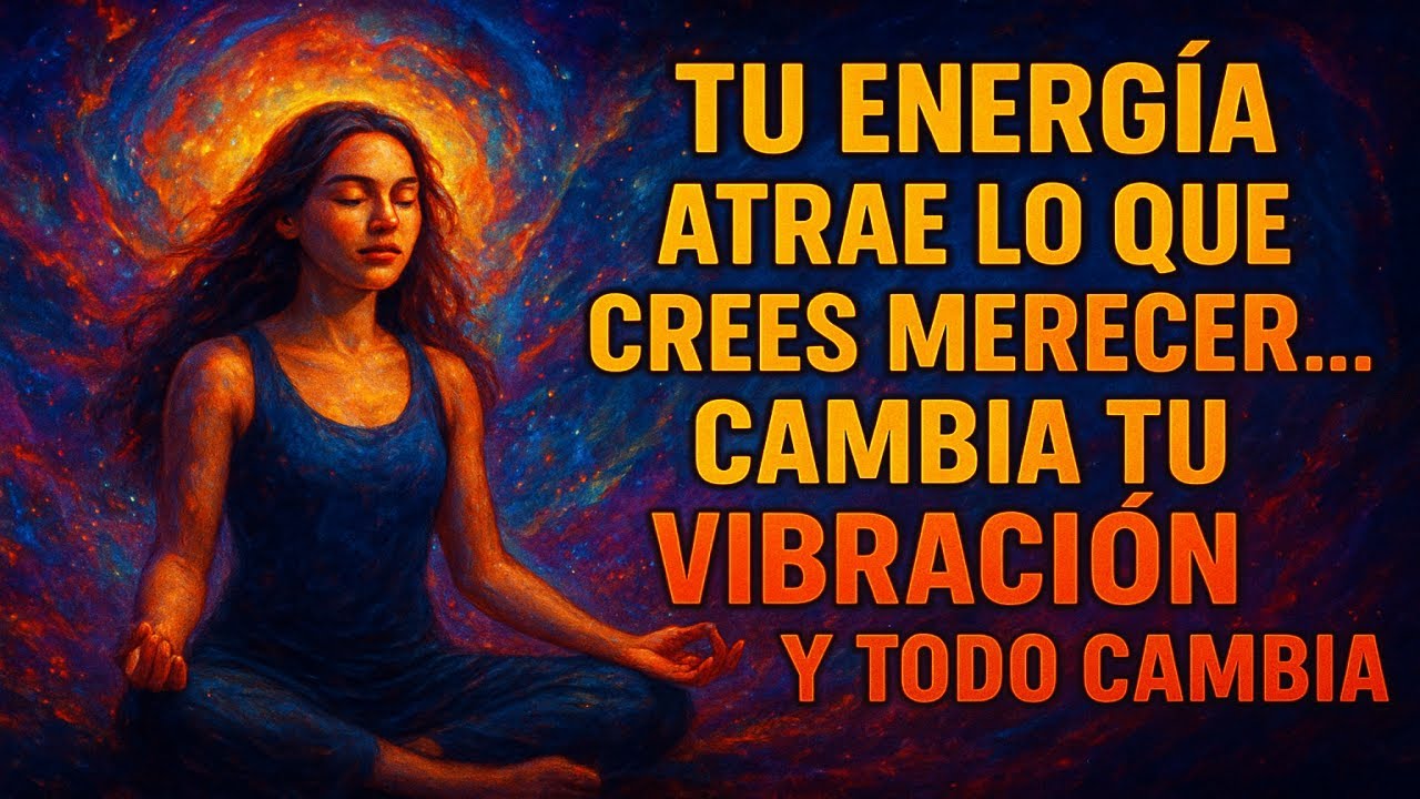 TU ENERGÍA ATRAE LO QUE CREES MERECER... 💟♾️CAMBIA TU VIBRACIÓN Y TODO CAMBIA💟