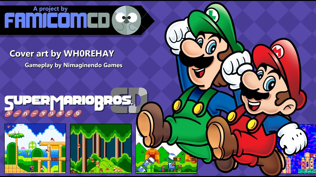 What if Super Mario Bros. had a CD version in the 80s? (C3 2025 version) | Gameplay by Nimaginendo
