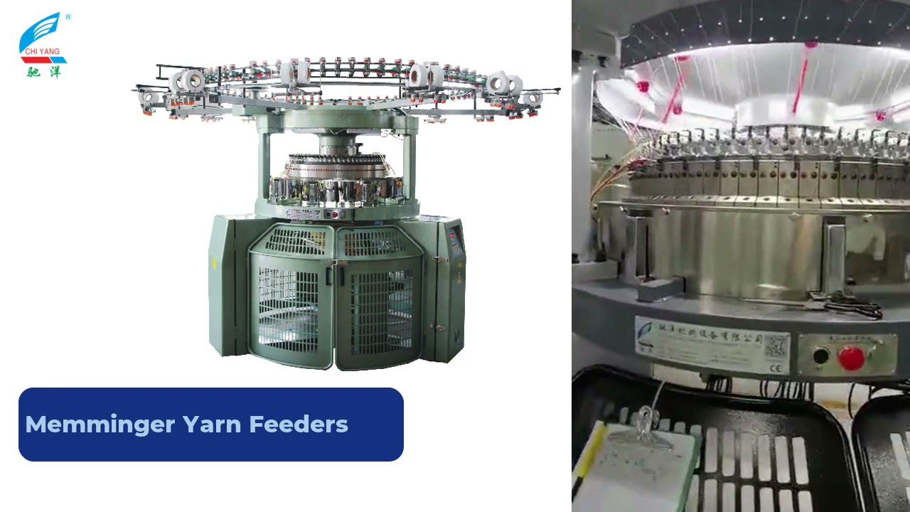 Chiyang Interlock Jacquard Circular Knitting Machine