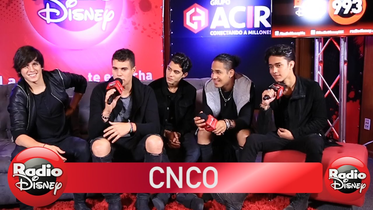 CNCO en Radio Disney