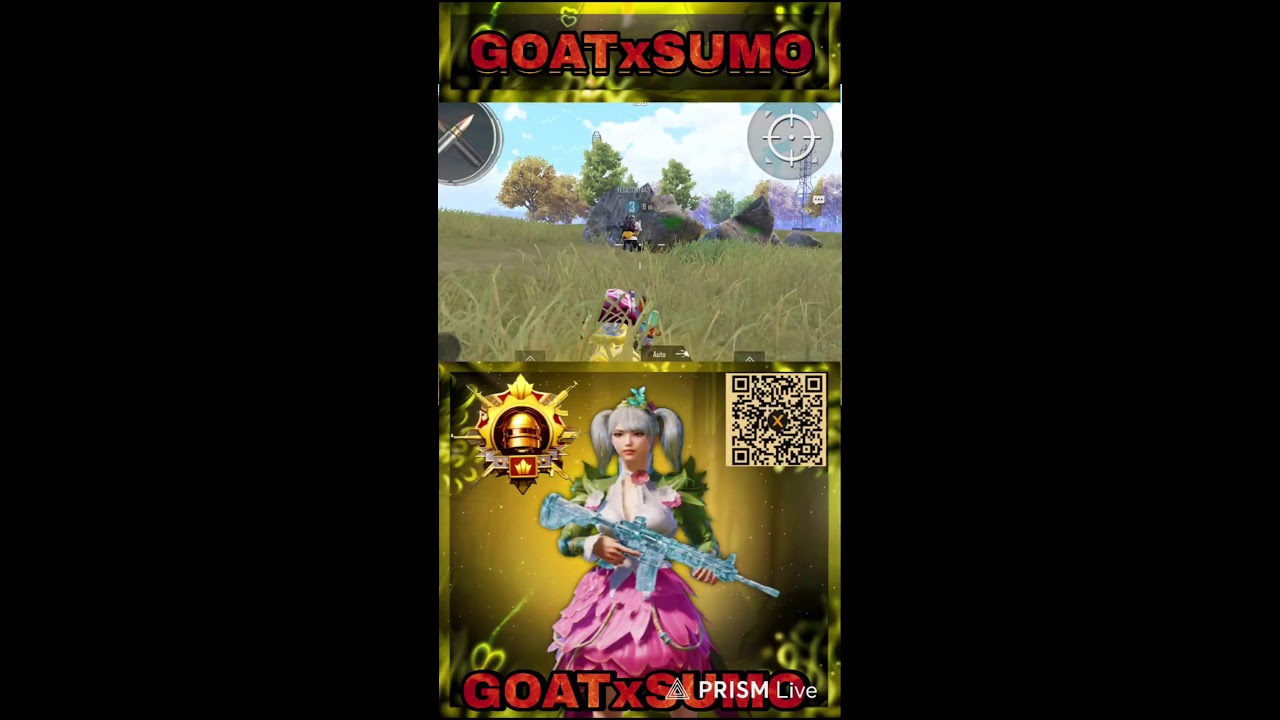 Live streaming of GOATxSUMO