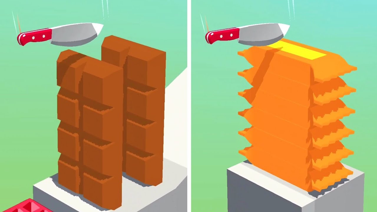 Slice It All Gameplay! Satisfying and Relaxing ASMR Slicing Gameplay Video NEW UPDATE