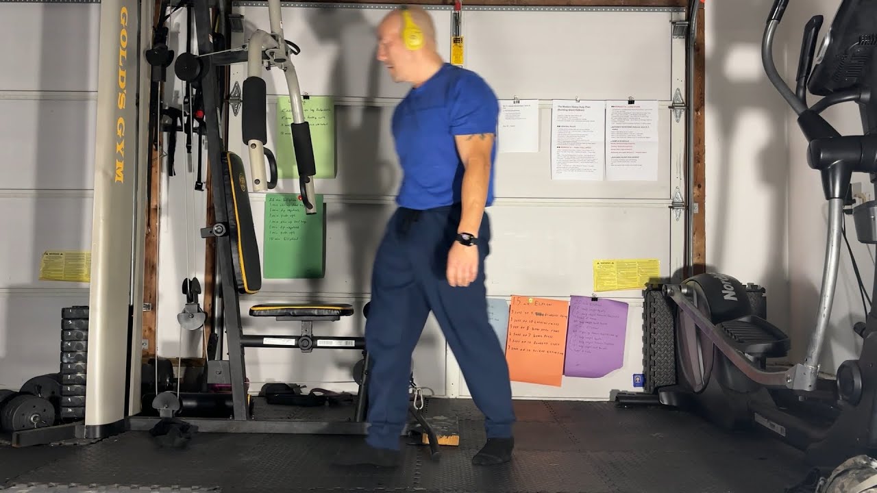 16 – Hybrid Workout | Quads, Hams, Calves & Abs | Garage Gym