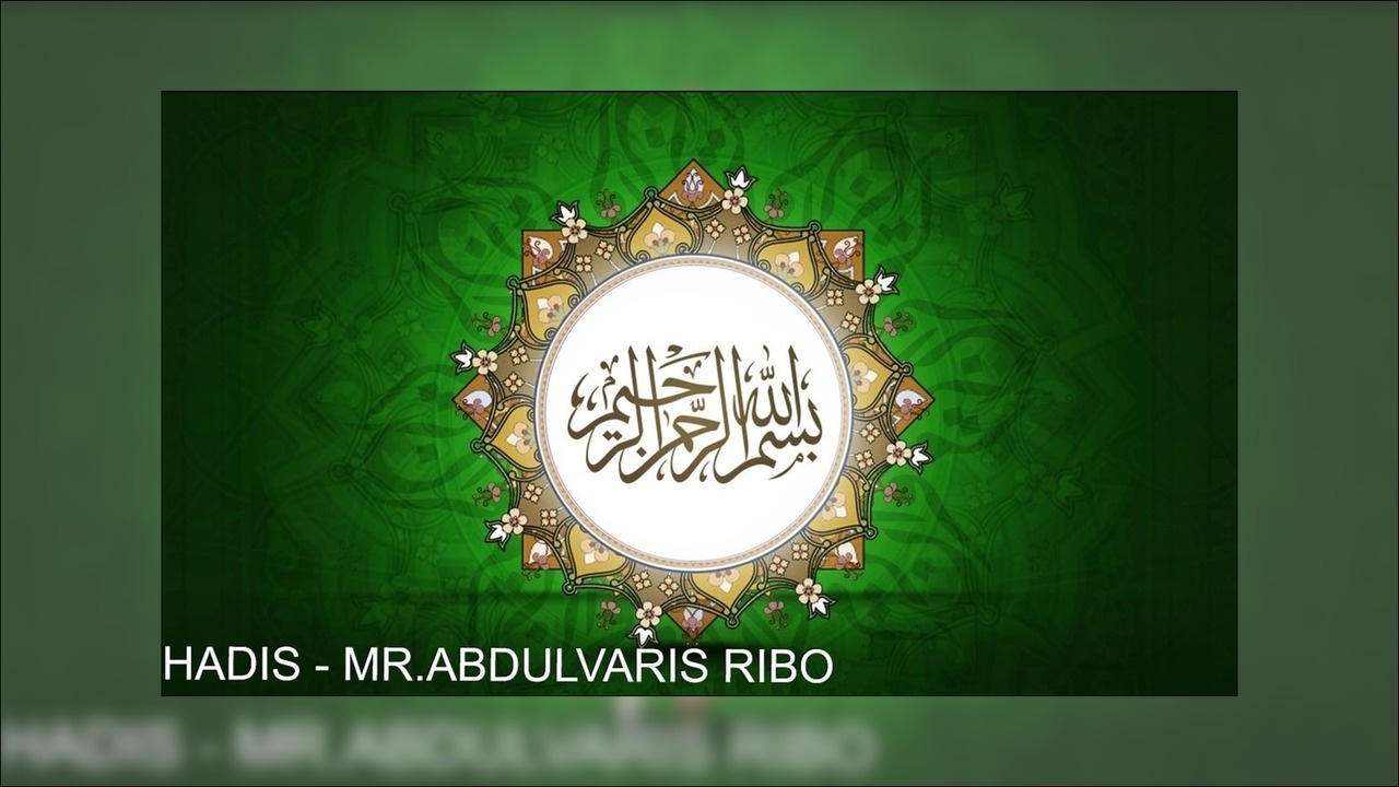 HADIS 1.dio - Abdulvaris Ribo