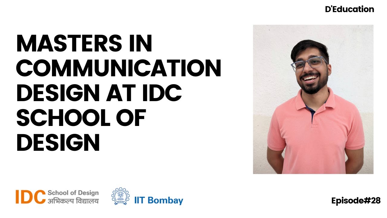 Masters in communication design at IDC School of Design | D' Education