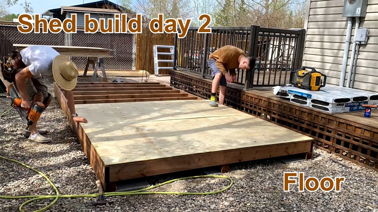 Shed build part 2