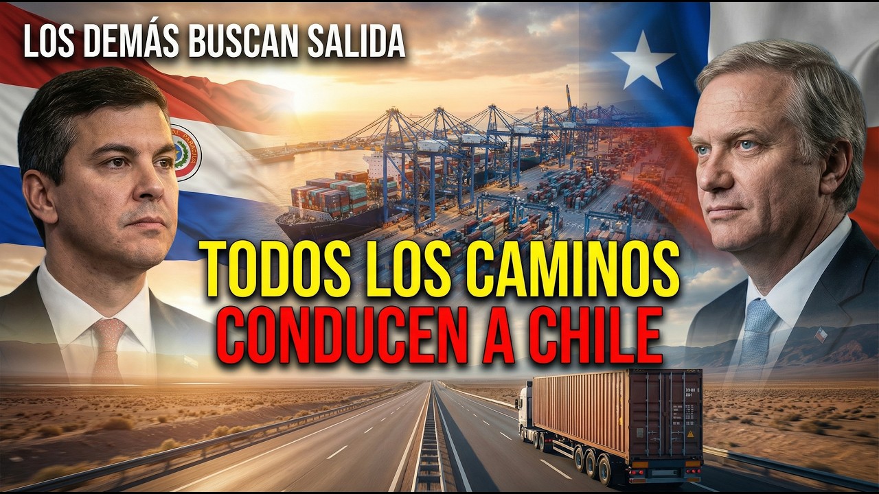 ¡CHILE GANA PESO! 🇵🇾 Paraguay mira al PACÍFICO con nueva VÍA CONTINENTAL | ¿Qué hay detrás?