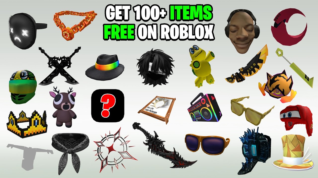 ПОЛУЧИТЕ БОЛЕЕ 100 БЕСПЛАТНЫХ ПРЕДМЕТОВ И ПРЕДМЕТОВ СОБЫТИЙ ROBLOX [СБОРНИК 2025]