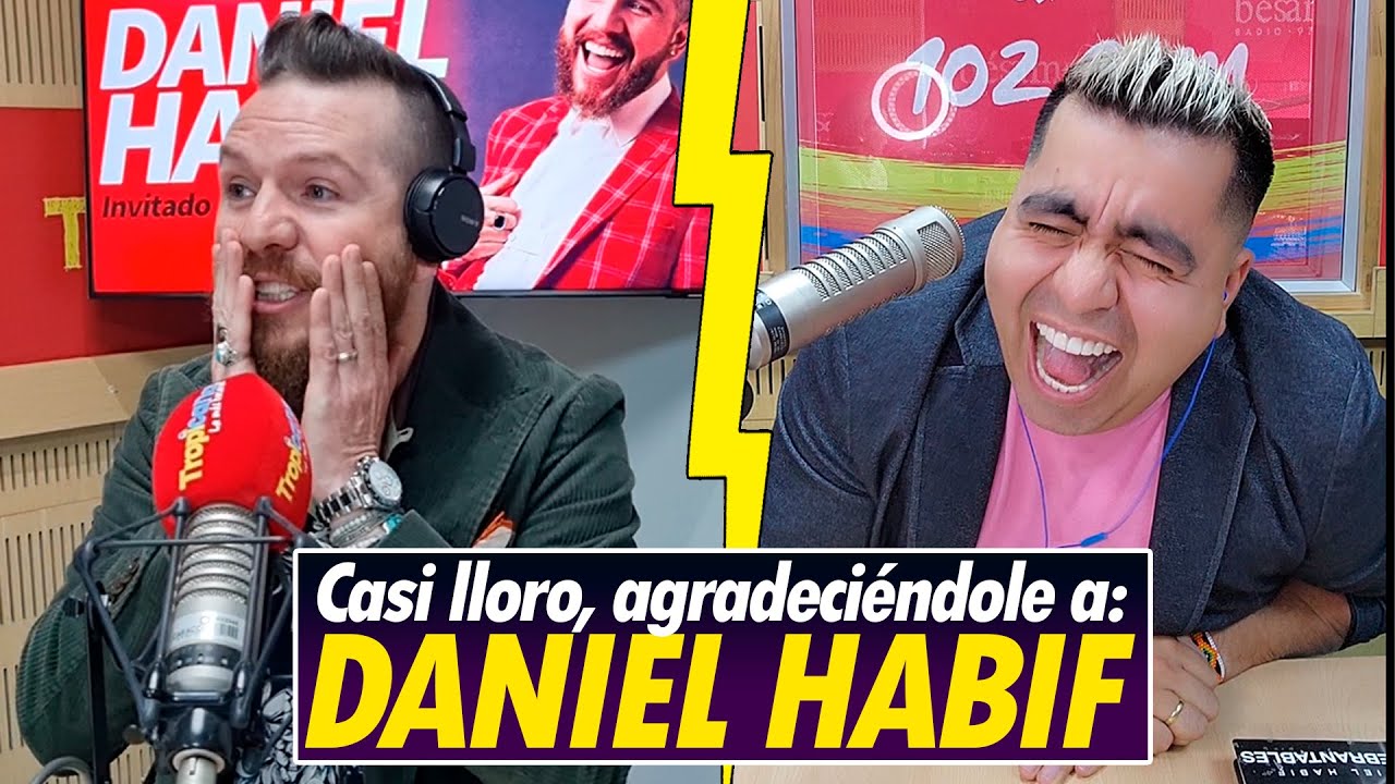 Imité a Daniel Habif cara a cara y no paraba de reír. - Jhovanoty