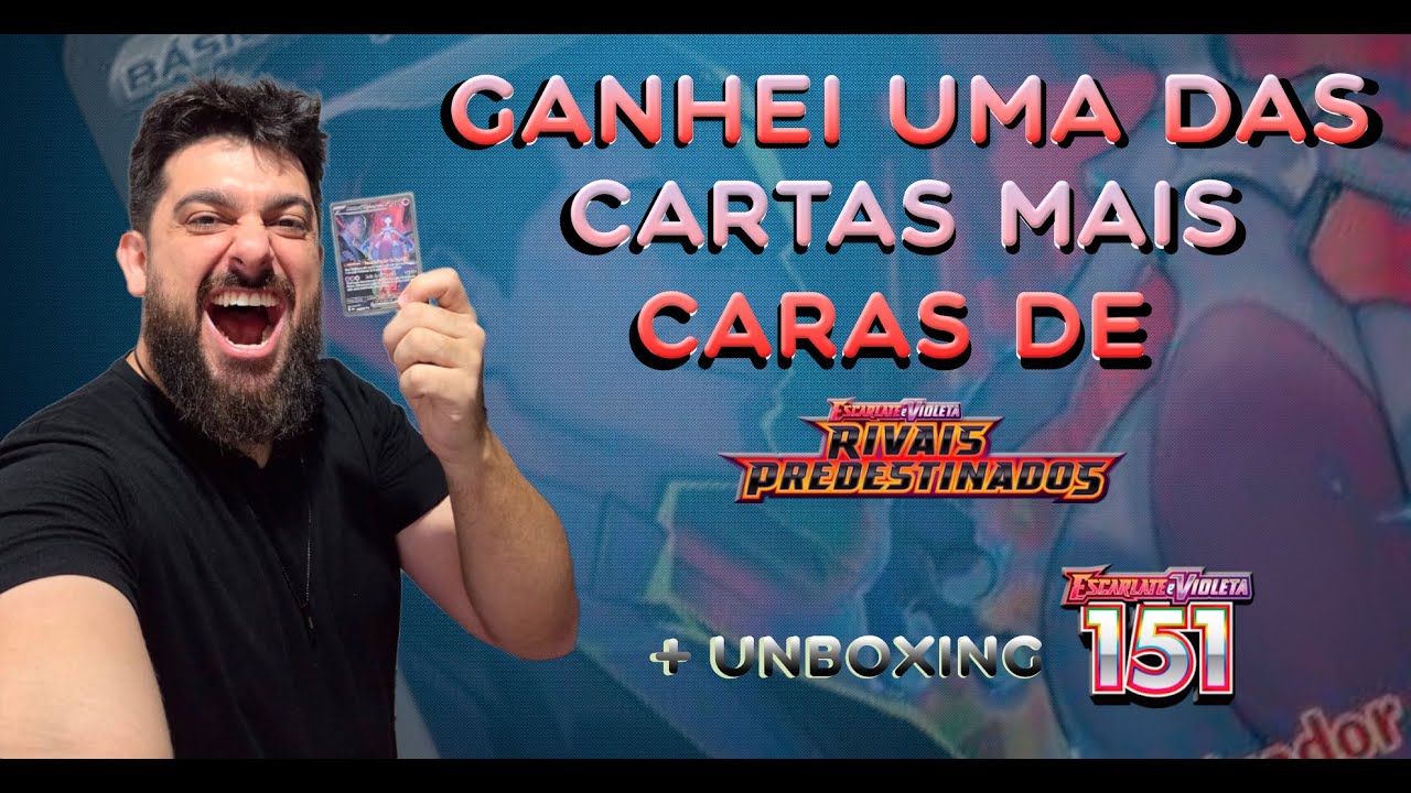 Voltei a colecionar - Ganhei uma IR Especial + Unboxing 151 Poster Collection #pokemontcg #pokemon
