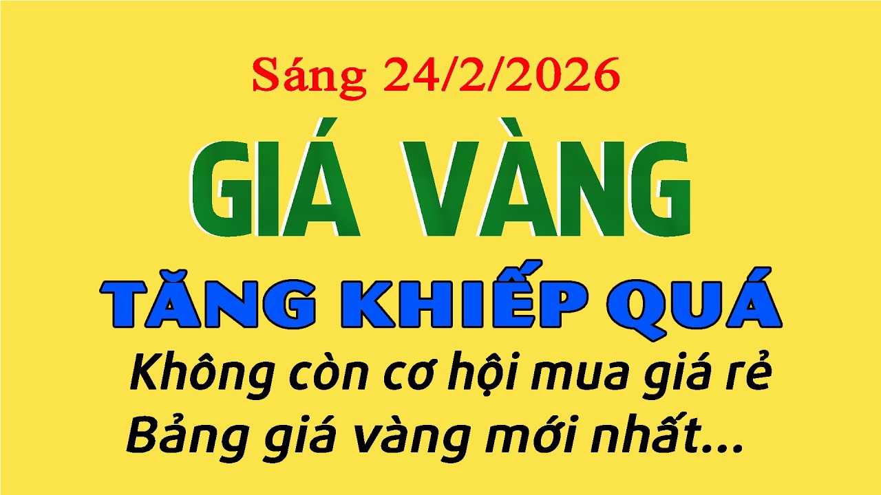 GIÁ VÀNG SÁNG 24/2/2026 Giá Vàng Tăng Mạnh Toàn Cầu Sau Quyết Định Thuế Mới Của Donald Trump