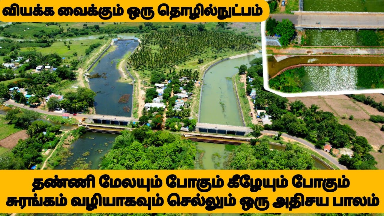 தமிழ்நாட்டின் முதல் தொட்டி பாலம் || first water bridge in Tamilnadu #gingee_traveller