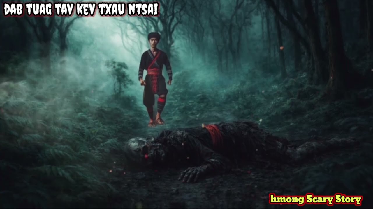 Dab tuag pw tav kev txau ntsai - Scary Story