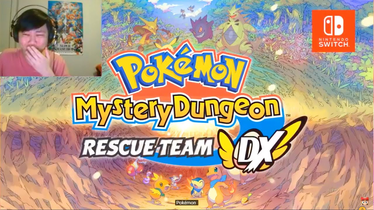 BIGGEST MYSTERY DUNGEON FAN YOU KNOW REACTS TO RED BLUE RESCUE TEAM REMAKE! | Pokemon Direct