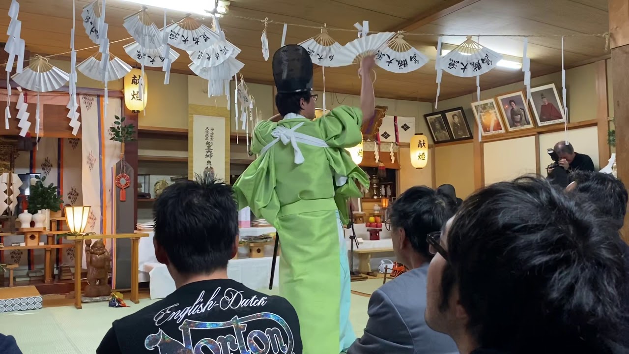松前神楽『〆引舞』