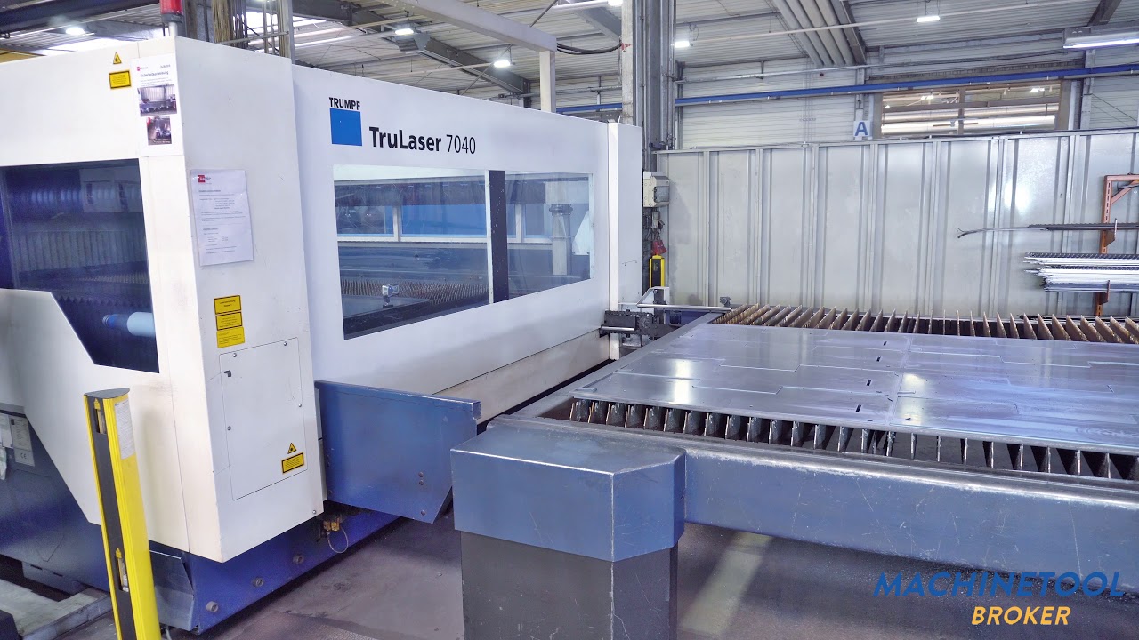 TRUMPF TruLaser 7040 - LiftMaster - 2 x 6000 Watt