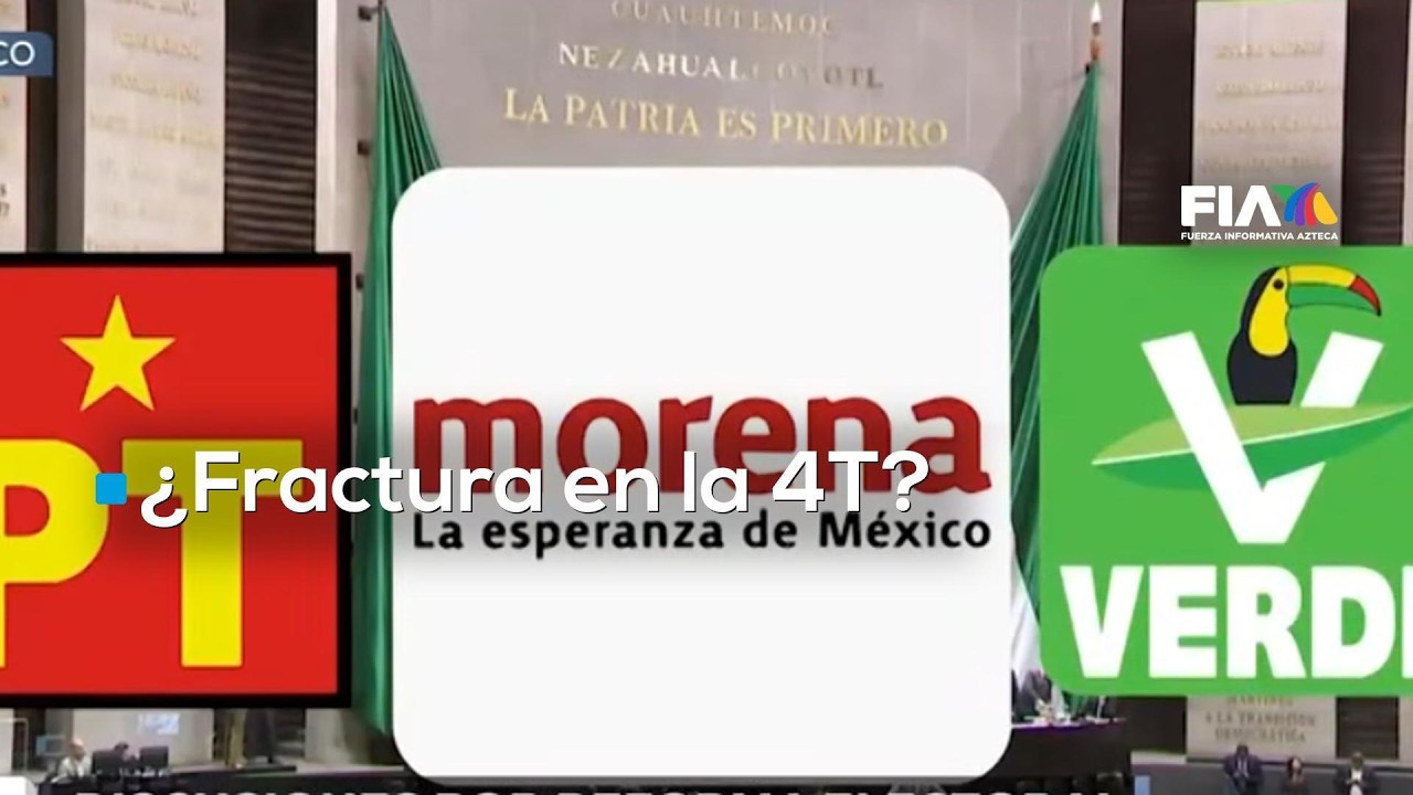 ¿Fractura en la 4T? Aliados de Morena frenan la Reforma Electoral por falta de acuerdos.