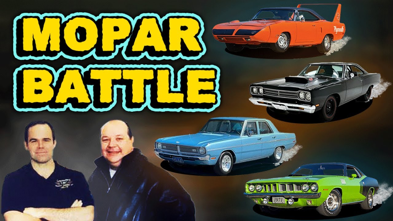 MOPAR Showdown! Superbird vs Cuda vs Dart vs Road Runner