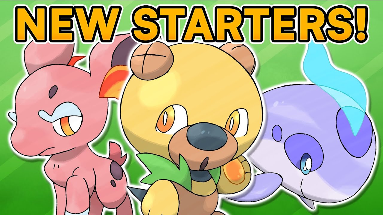 Creating NEW Starter Pokemon! | Cadia Region