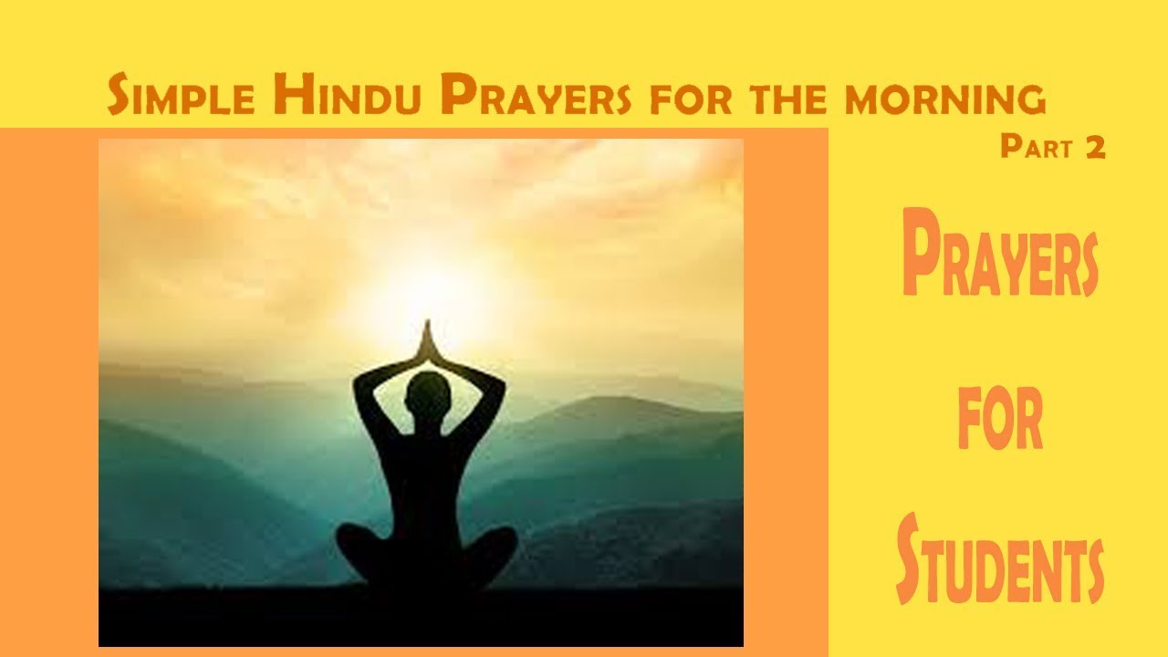 Sanskrit student prayers on Ganesha, Sarasvati and Guru. Lyrics in English.