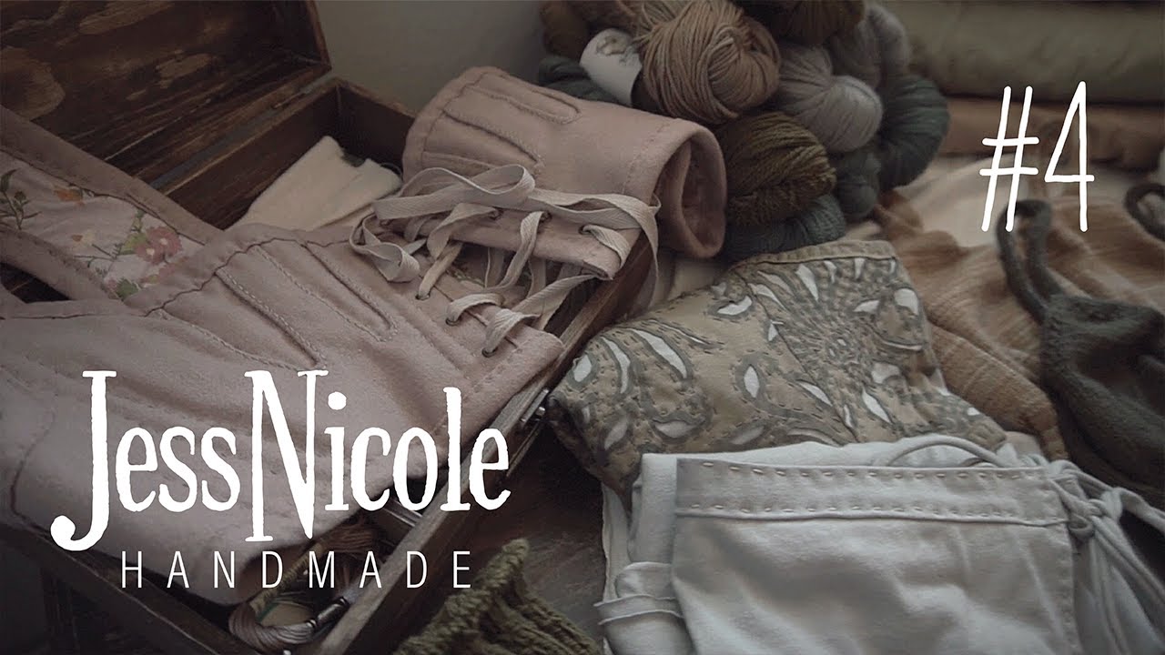Jess Nicole Handmade | Episode 4 | Knitted Bralettes, Regency Short Stays, Alabama Chanin Sewing