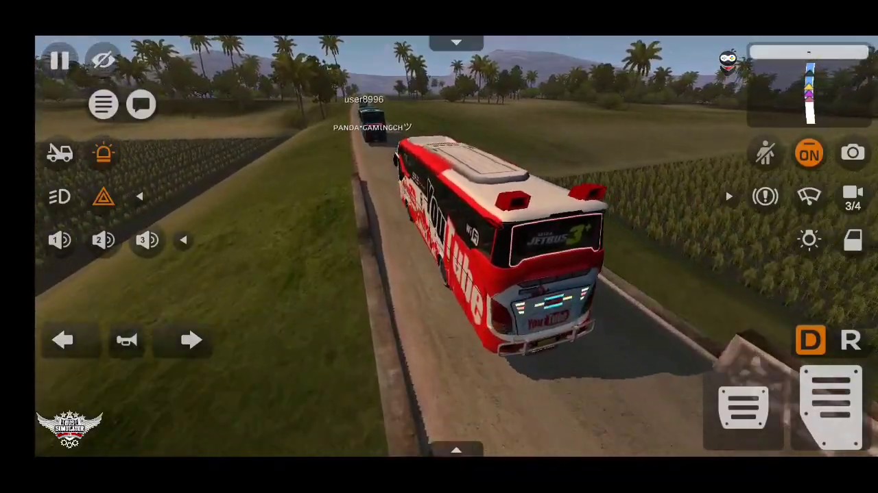 Bus Simulator Indonesia Multiplayer Gameplay Video 2. join some BUS CONVOY