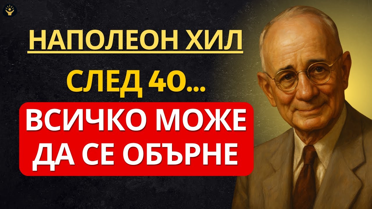 Наполеон Хил: Тази промяна в мисленето отключва признание след 40