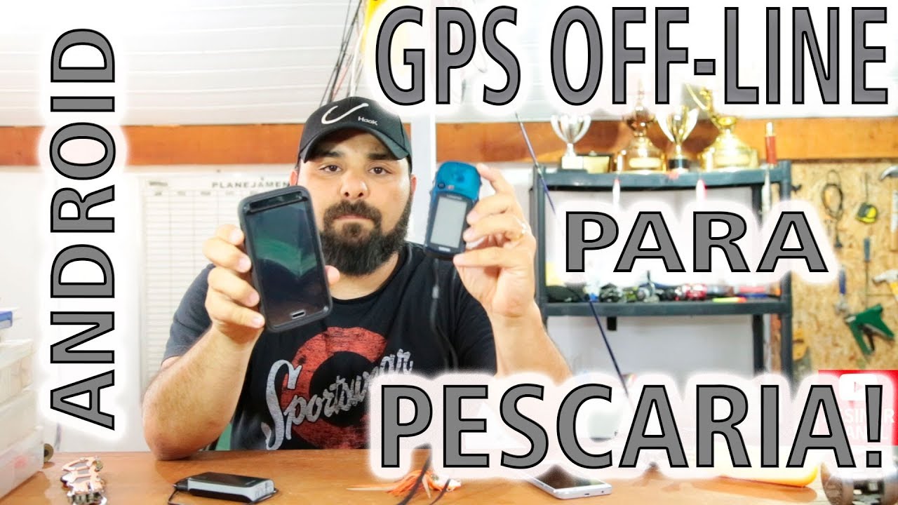 Aplicativo App GPS Android  Off Line para Pescaria e Navegação
