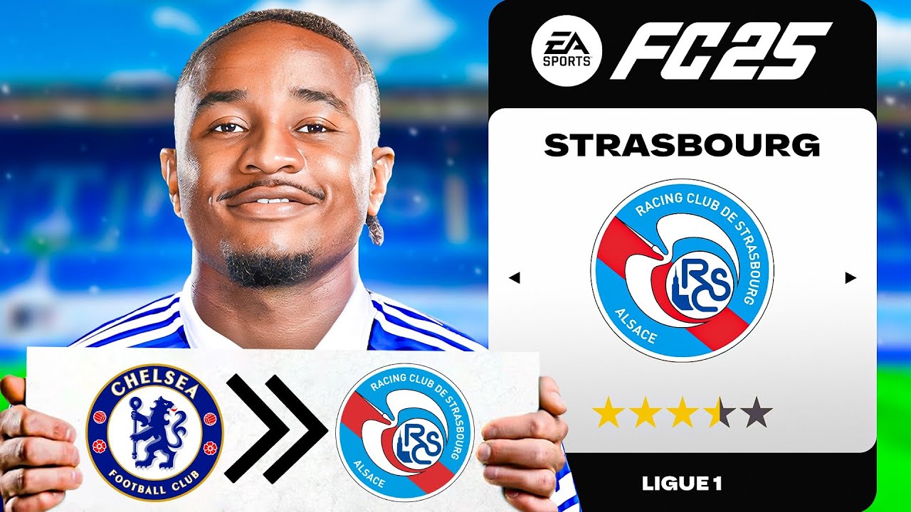 Je reconstruis STRASBOURG avec uniquement des joueurs de CHELSEA !