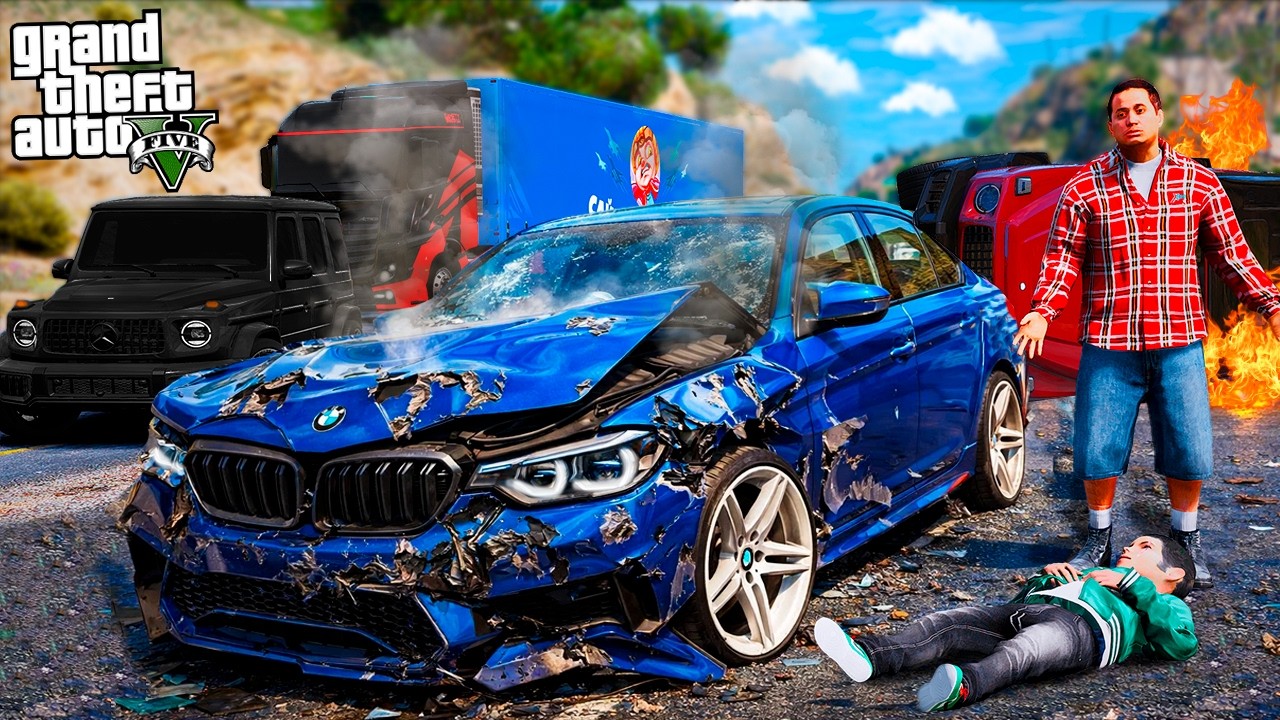 МОЙ СЫН ПОПАЛ В СТРАШНУЮ АВАРИЮ НА BMW M5 F90 ИЗ-ЗА ОТЦА! ОТКРЫВАЮ МАКДОНАЛЬДС! РЕАЛЬНАЯ ЖИЗНЬ ГТА 5