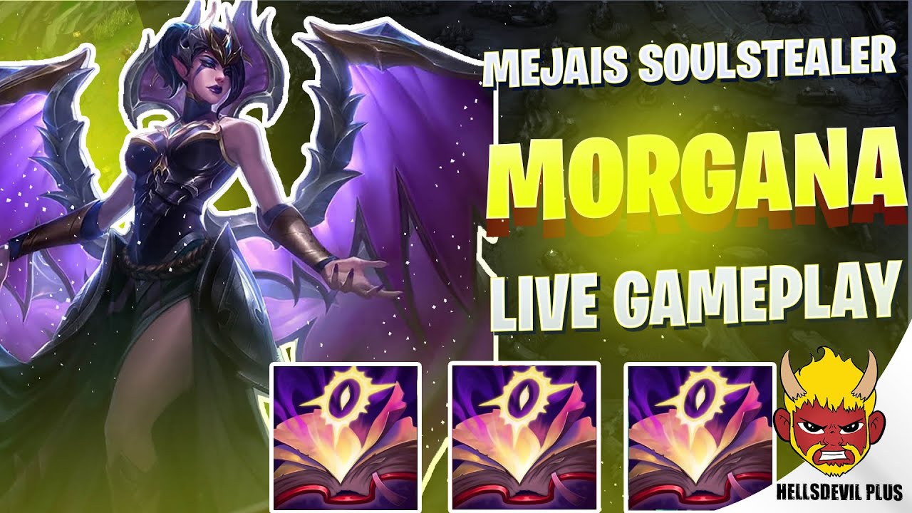 30 STACKS MEJAIS SOULSTEALER MORGANA! - Wild Rift HellsDevil Plus Gameplay