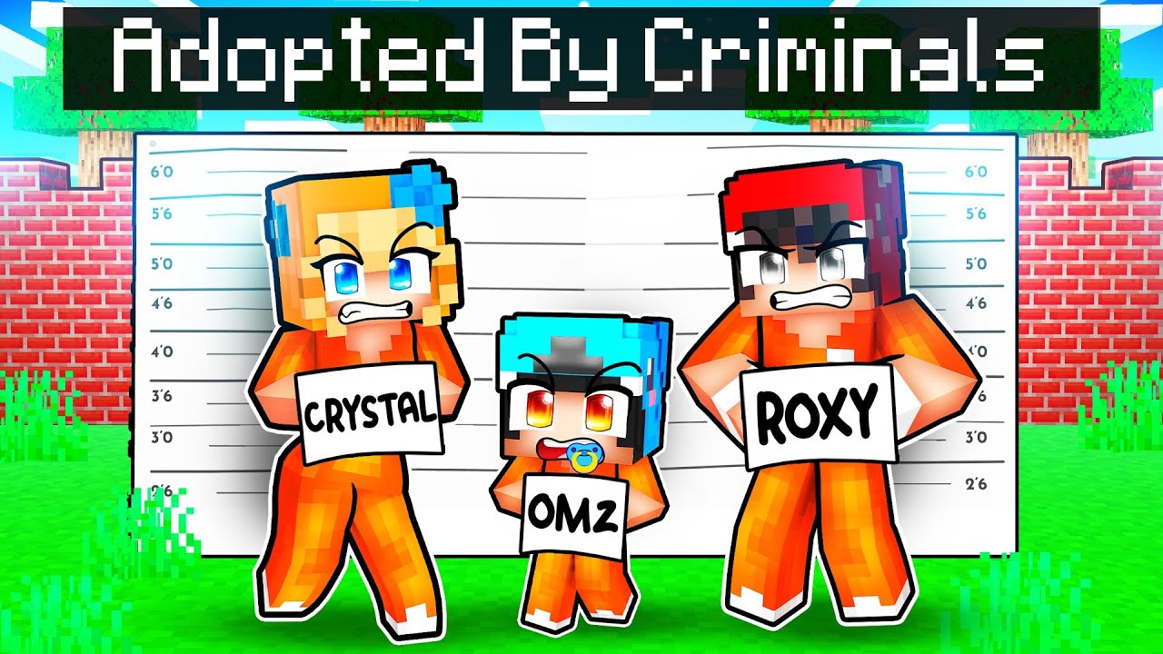Adopted By Evil CRIMINALS In Minecraft!