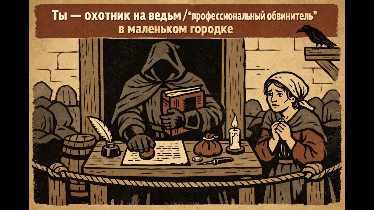 Охотник на ведьм: как выглядит “профессиональный обвинитель” в маленьком городке