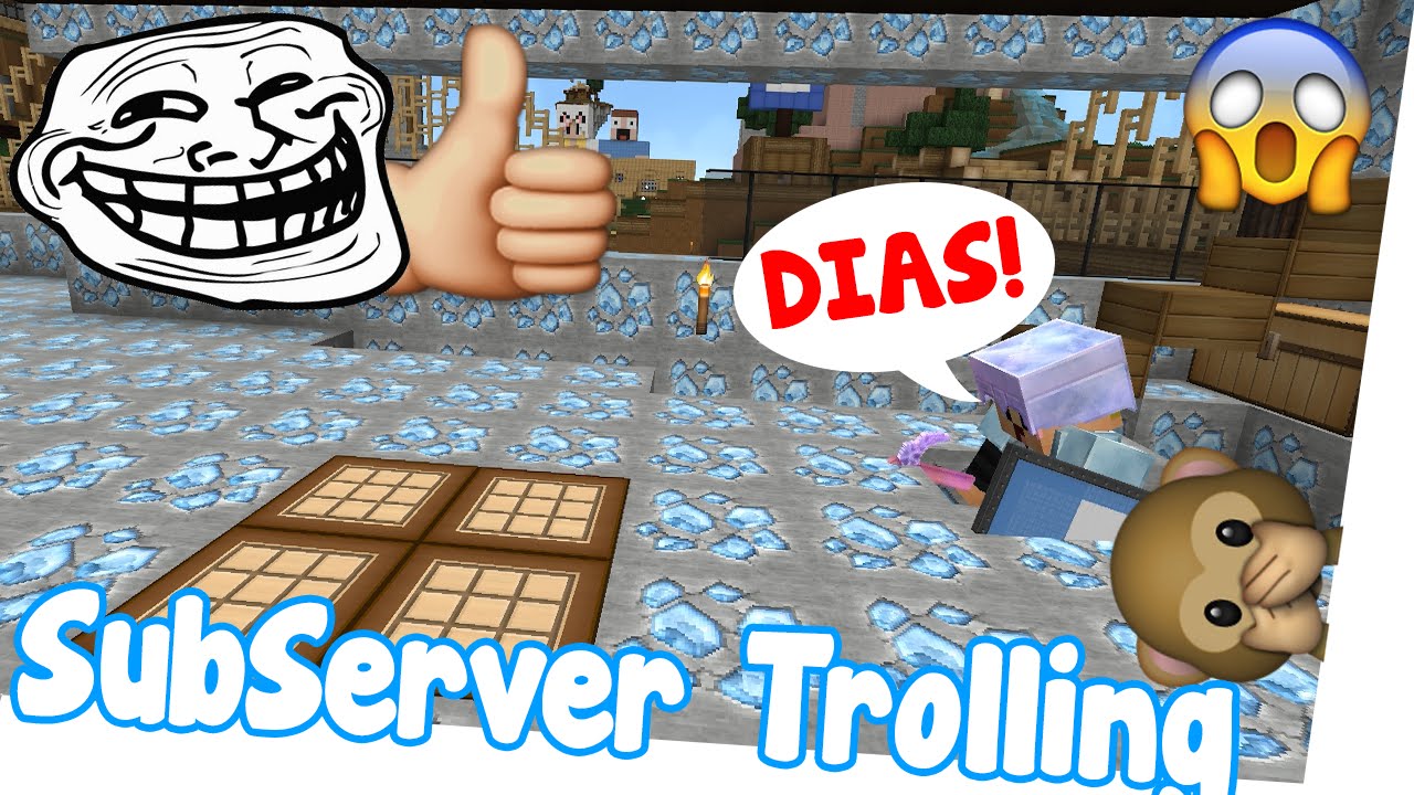 WIEDER GETROLLT! Haus aus DIAMANTEN! - Minecraft SubServer Troll | Earliboy