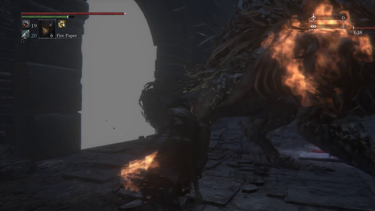 New Bloodborne Chalice Dungeon Hidden/Cut Boss Great One Beast 0 Hit