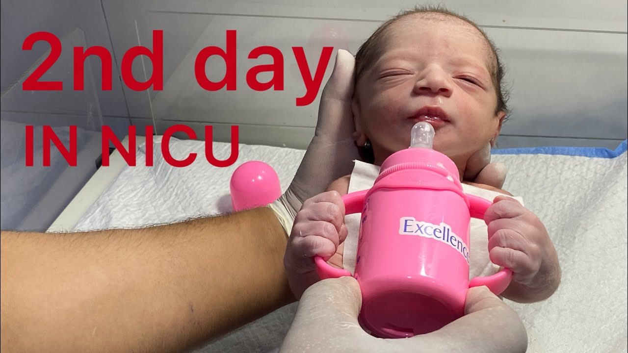 Day 2 | Cute Preterm Baby in NICU Feeding Time 🍼 Baby Holding Feeder by Own Self#cutebaby #🤲🤲🙏🙏❤️👏