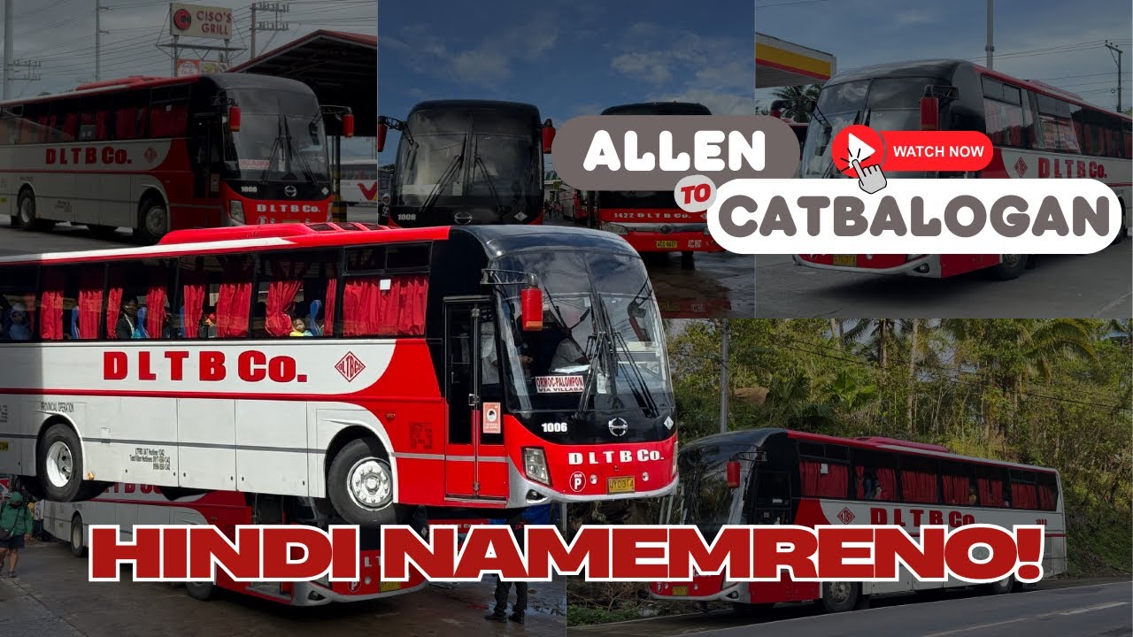 Hindi namemreno!? Allen to Catbalogan ride on DLTBCo’s Hino RM