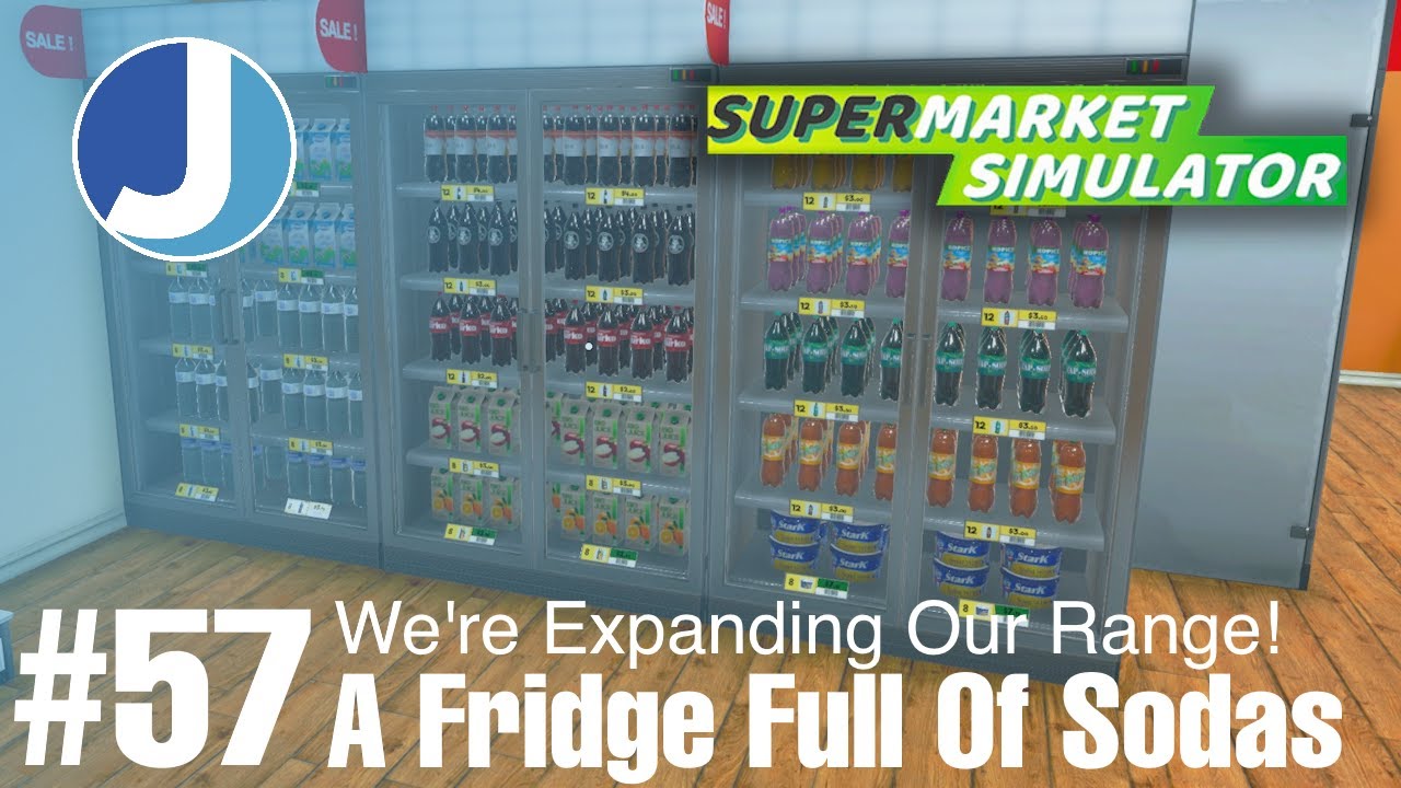 A New Range Of Drinks | Supermarket Simulator | Episode 57