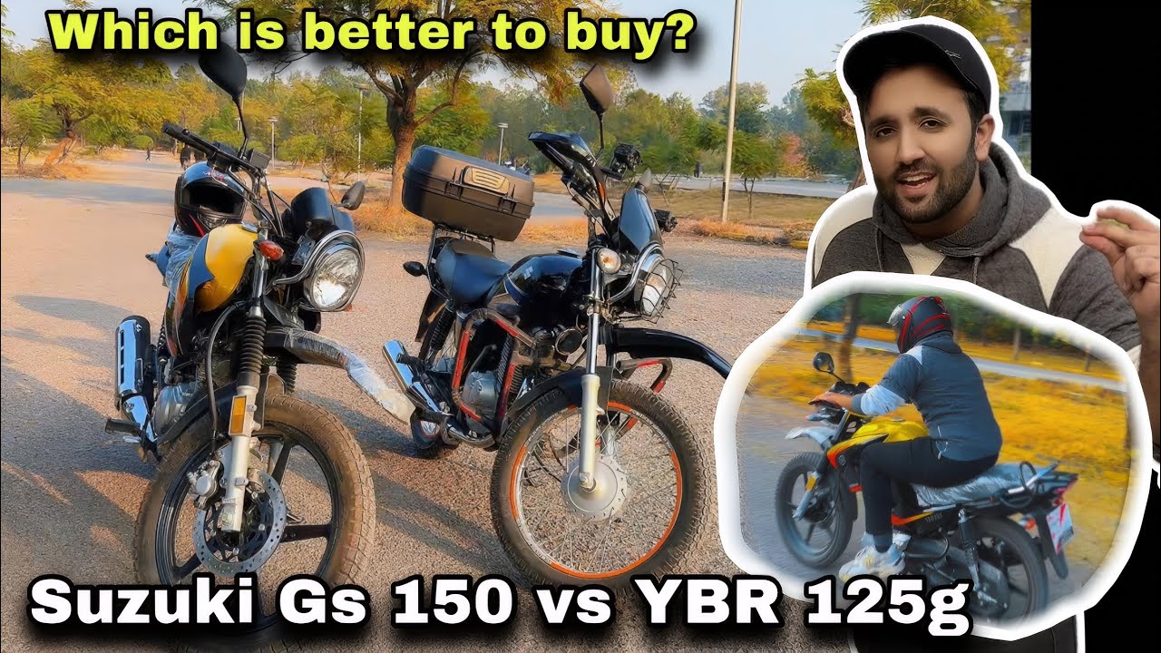 Suzuki GS 150 против Yamaha YBR 125G | Полный сравнительный обзор | Мощность, комфорт, пробег и ц...
