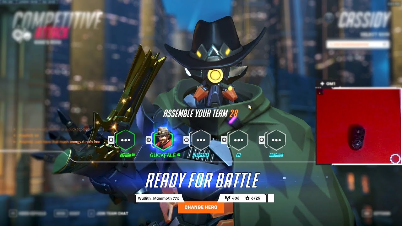 GALE is DOMINATING AS CASSIDY WITH NEW SKIN! [ OVERWATCH 2 SEASON 6 ]