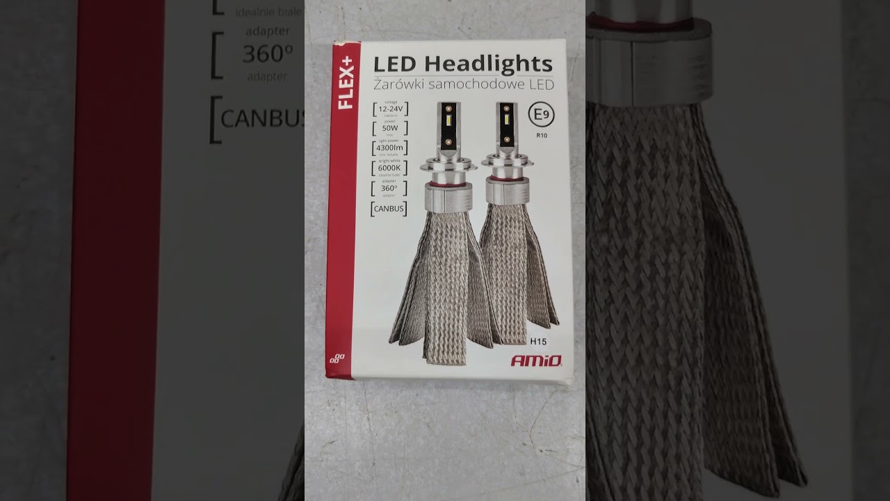 Czy warto kupić LED zamiast halogen&oacute;w? Test H7 #led #upgrade #tuning