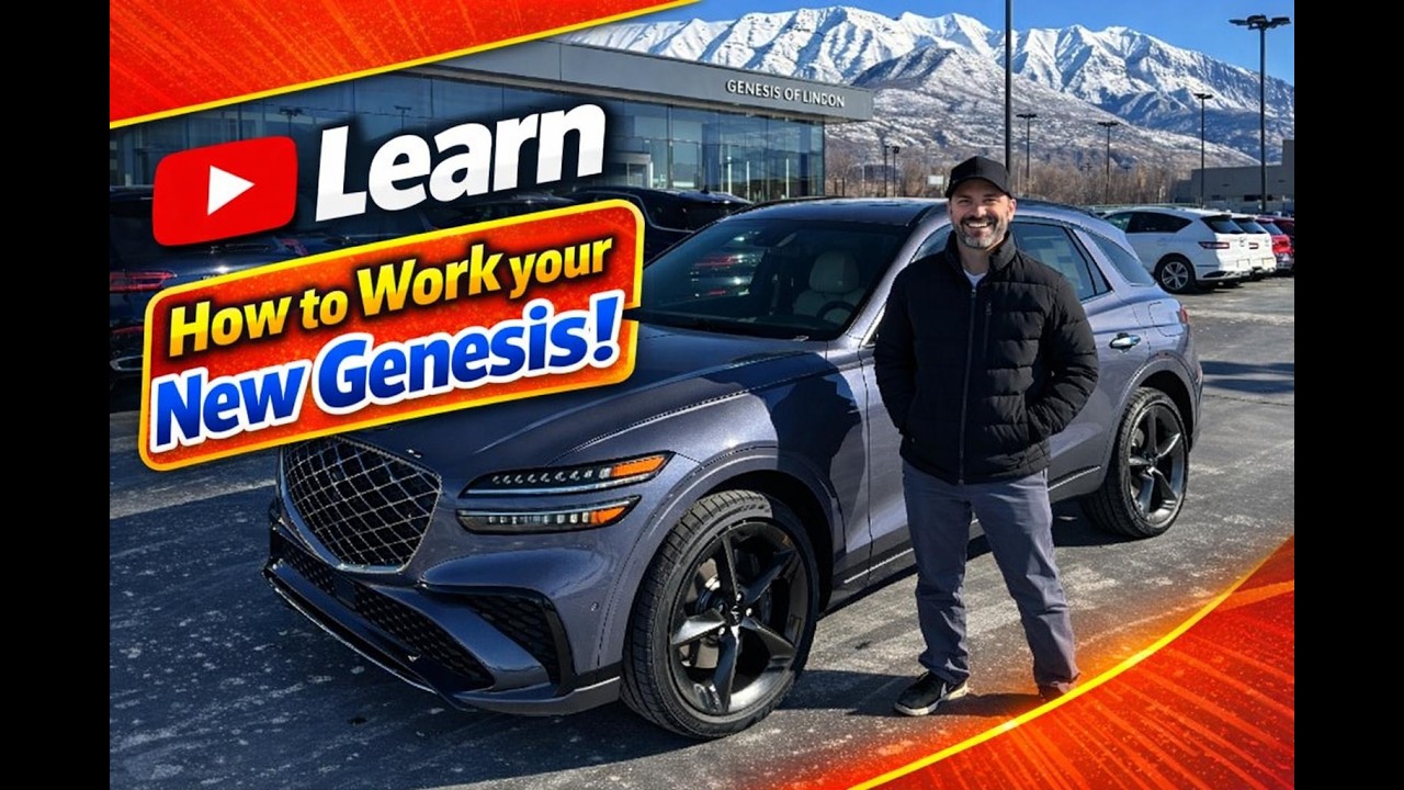 Full Tutorial of 2026 Genesis GV70 3.5 Sport Prestige!